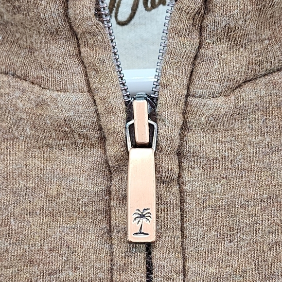 Tommy Bahama Men's Cotton Blend Solid Zip Up Sweater - S - Picture 4 of 6